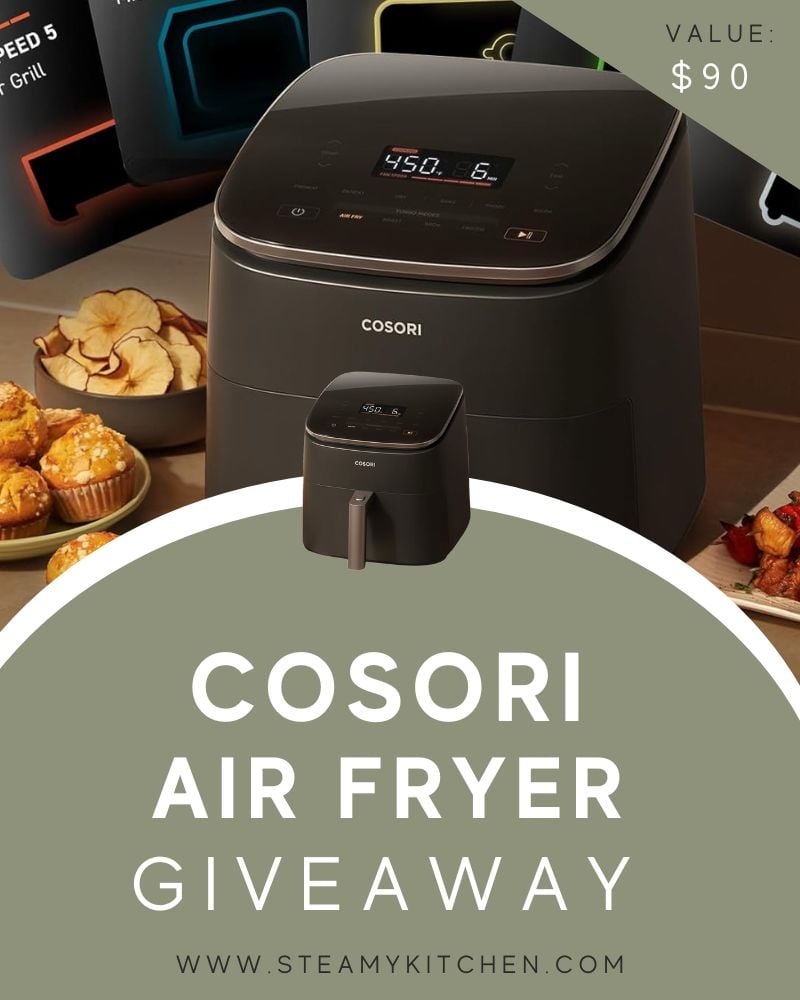 Cosori Airfryer GiveawayEnds in 85 days.