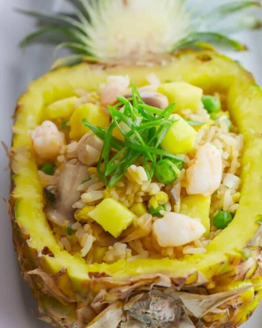 pineapple fried rice recipe grapfruit avocado arugula salad recipe