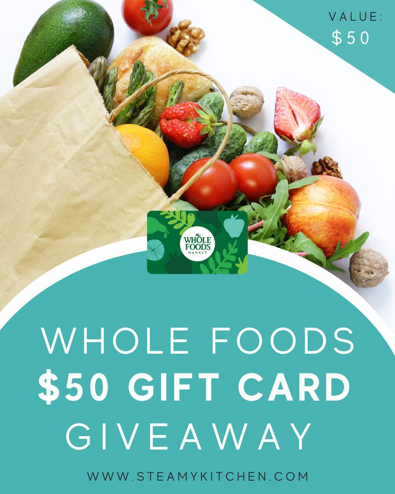 $50 Whole Foods Gift Card GiveawayEnds in 85 days.