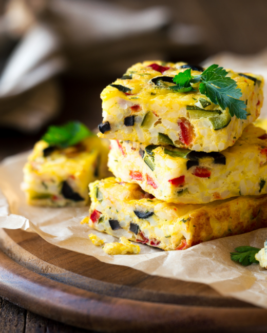 Easy Frittata in the Microwave